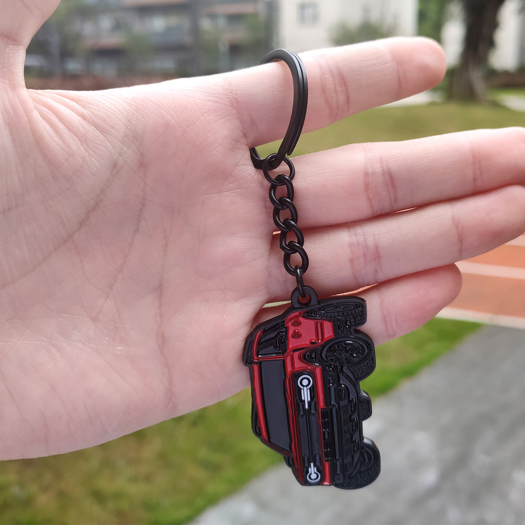 For Bronco Sport Car Keychain Key Chains Keyring Accessories Key Fob Emblem