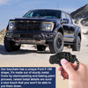 For Ford F-150 Raptor Car Keychain Key Chains Pickup Truck Keyring Accessories Key Fob Emblem