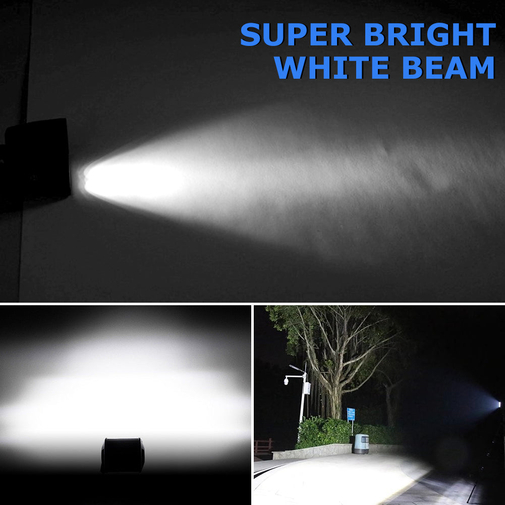 WinPower 4 Inch LED Pods, 120W 1200LM Flood Spot Combo Beam Pods Lights Off Road Light Bar Fog Lights Driving Work Light for Truck Pickup ATV UTV SUV Trailer Boat, White