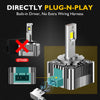 Winpower D3S D3R LED Headlight Bulbs N10 35W 6000K HID Replacement Lights Blubs