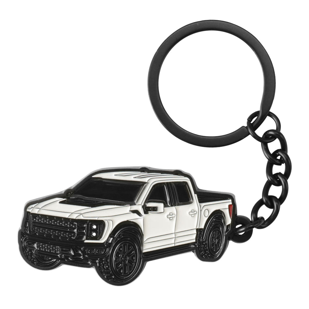 For Ford F-150 Raptor Car Keychain Key Chains Pickup Truck Keyring Accessories Key Fob Emblem