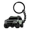 For Bronco Sport Car Keychain Key Chains Keyring Accessories Key Fob Emblem