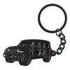 For Jeep Wrangler Rubicon 4 Door Car Keychain Key Chains Keyring Accessories Key Fob Emblem