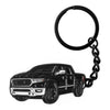 For RAM 1500 Limited Car Keychain Key Chains Pickup Truck Keyring Accessories Key Fob Emblem
