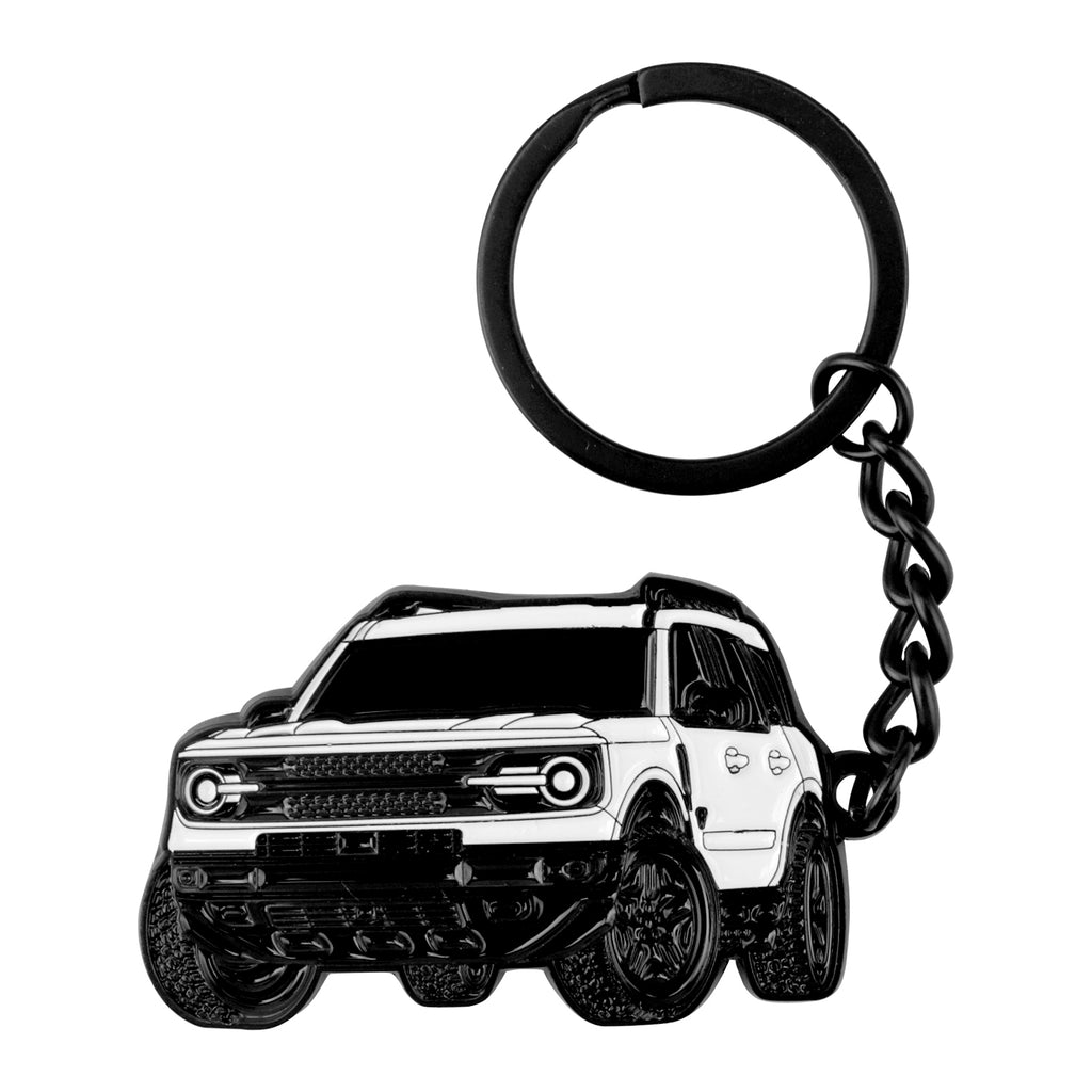 For Bronco Sport Car Keychain Key Chains Keyring Accessories Key Fob Emblem