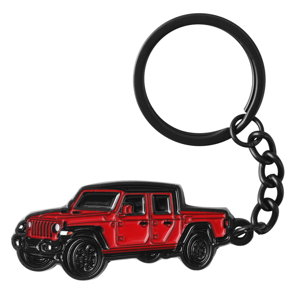 For Jeep Gladiator Car Keychain Key Chains Keyring Accessories Key Fob Emblem