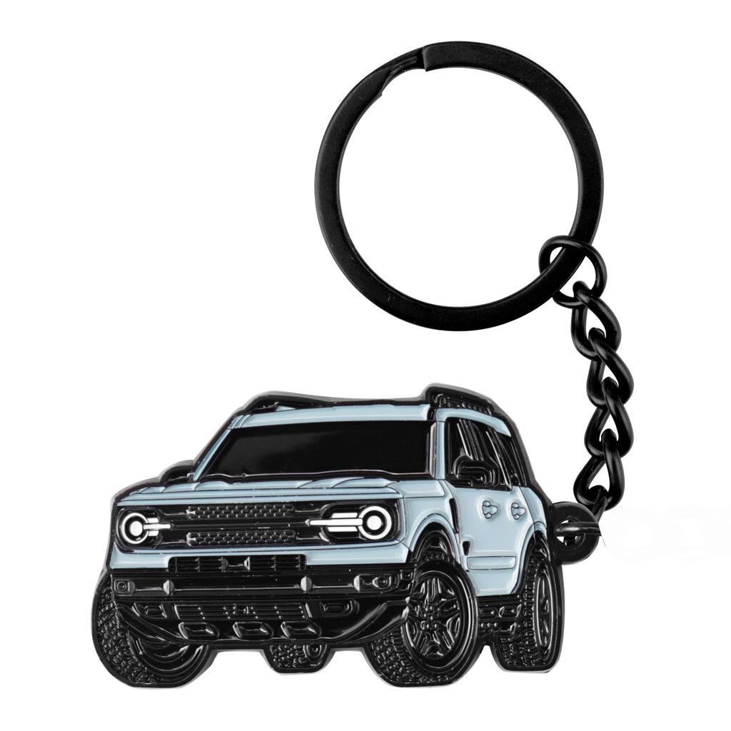 For Bronco Sport Car Keychain Key Chains Keyring Accessories Key Fob Emblem