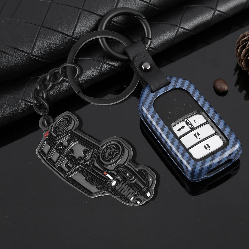 For Jeep Wrangler Rubicon 4 Door Car Keychain Key Chains Keyring Accessories Key Fob Emblem