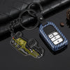For Jeep Wrangler Rubicon 4 Door Car Keychain Key Chains Keyring Accessories Key Fob Emblem