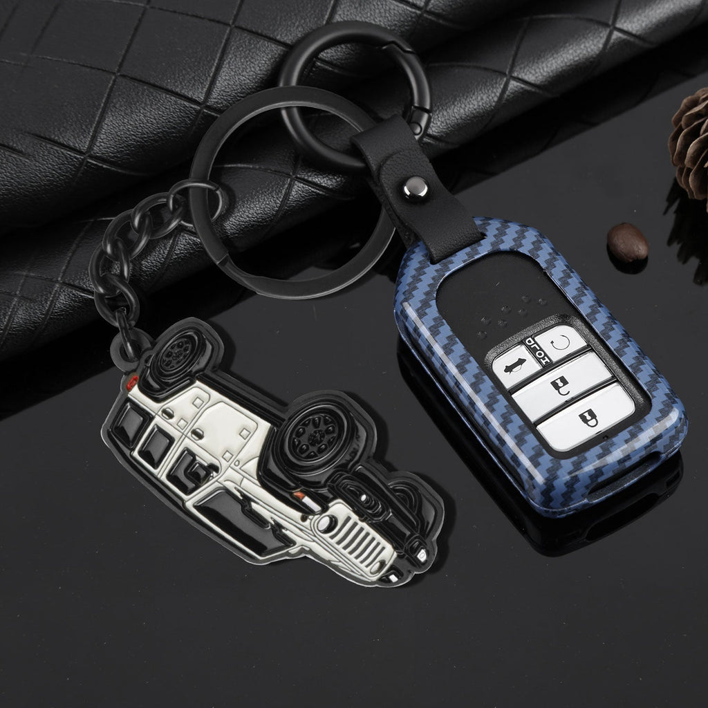 For Jeep Wrangler Rubicon 4 Door Car Keychain Key Chains Keyring Accessories Key Fob Emblem