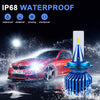 H7 LED Headlight Bulbs 6000K Cool White CSP Chips Conversion Kit | A3