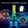 2pcs 6500K 9005 LED Headlight Bulbs Diamond White T9 Series
