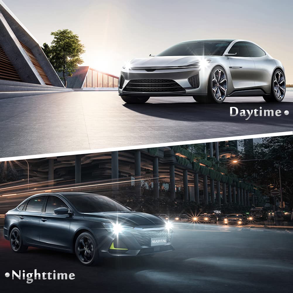 2pcs 6500K 9005 LED Headlight Bulbs Diamond White T9 Series