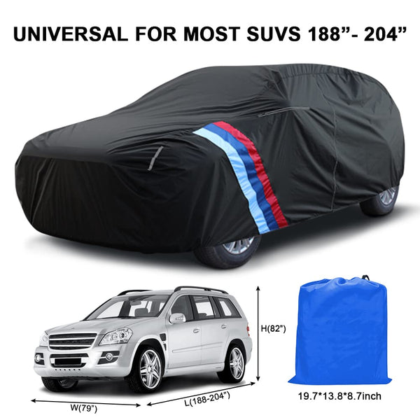 Fit for 192-208 inches Sedans Outdoor Waterproof Car Covers Dust