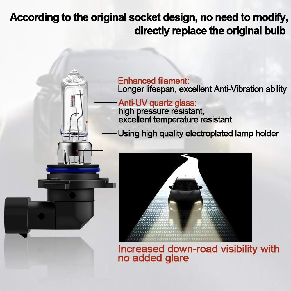 9005 headlight halogen bulb