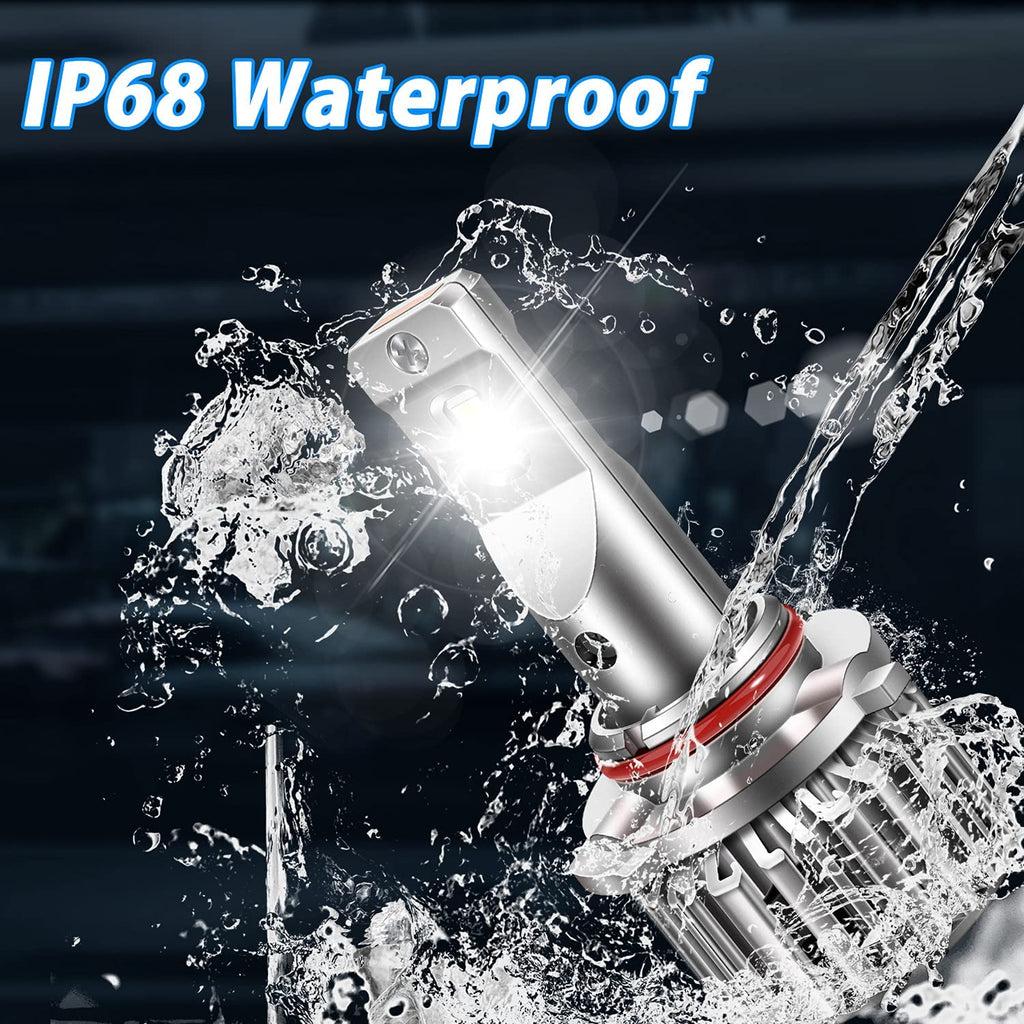 T6 6500K 9005 HB3 / 9006 HB4 Led Headlight Bulbs Super Bright