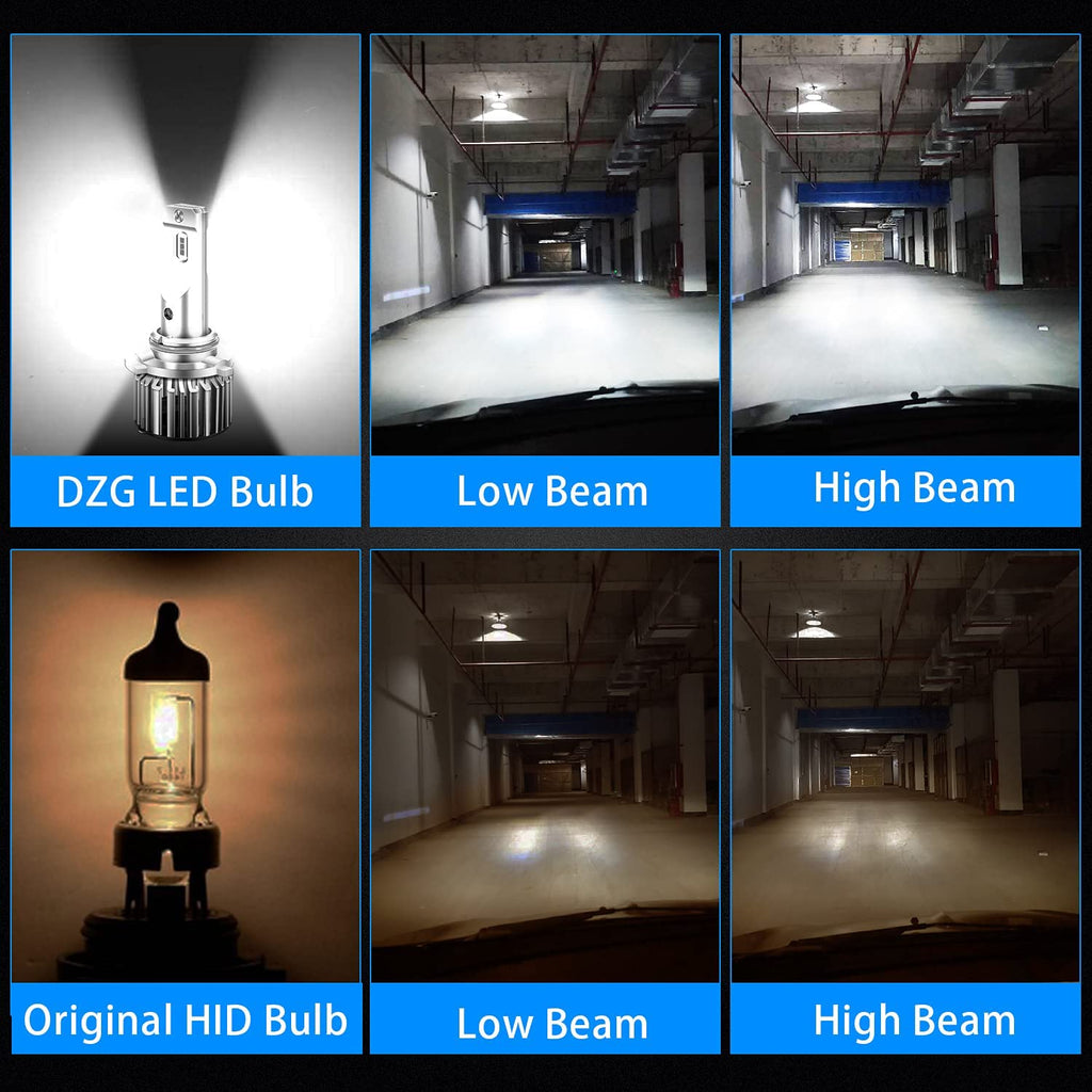 T6 6500K 9005 HB3 / 9006 HB4 Led Headlight Bulbs Super Bright