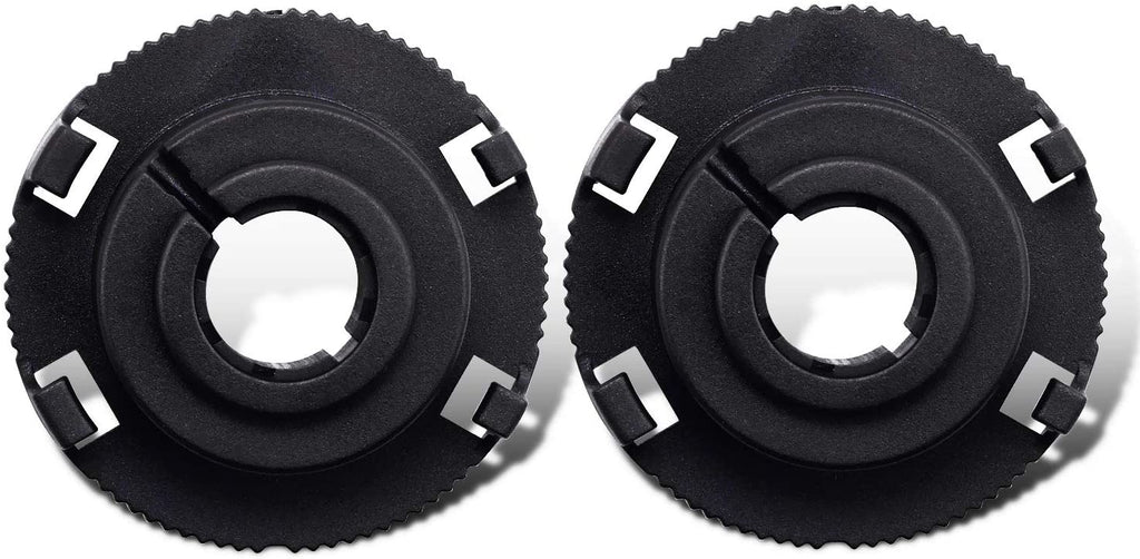 H7 LED Headlight Bulb Adapter Holders Socket Base Retainers for Hyundai Tucson, 2 pcs