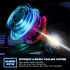 Efficient cooling system 9005 hb3 led headlight bulbs