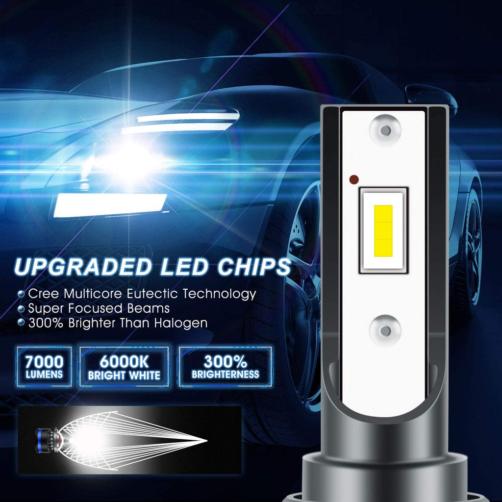 Upgraded led chip 9005 hb3 led headlight bulbs