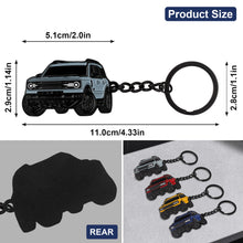 For Bronco Sport Car Keychain Key Chains Keyring Accessories Key Fob Emblem