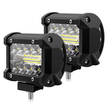 WinPower 4 Inch LED Pods, 120W 1200LM Flood Spot Combo Beam Pods Lights Off Road Light Bar Fog Lights Driving Work Light for Truck Pickup ATV UTV SUV Trailer Boat, White