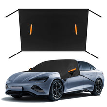 Car Windshield Cover for Snow and Ice, Sun-Shade Bird Droppings Leaves, All Weather 600D Oxford Waterproof Winter Hail Protector Covers for Sedans, Full Size SUVs | Standard Size