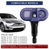 4pcs Tire Pressure Monitoring Sensor BLE Bluetooth TPMS Sensor for Tesla Model 3/Y/S/X 2020-2025 OE# 1490701-00-B, 1490701-01-B, 1490701-01-C