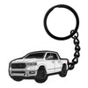 For RAM 1500 Limited Car Keychain Key Chains Pickup Truck Keyring Accessories Key Fob Emblem