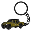 For Jeep Gladiator Car Keychain Key Chains Keyring Accessories Key Fob Emblem