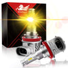 WinPower 2pcs H8 Angel Eyes LED Headlight Fog Lights Bulbs for BMW E87 E88 E92 E90 E60 X5 X6