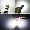 WinPower 2pcs H8 Angel Eyes LED Headlight Fog Lights Bulbs for BMW E87 E88 E92 E90 E60 X5 X6