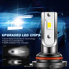 9012 HIR2 LED Headlight Bulbs T2 Mini Sized High Low Beam Headlamp Conversion Kit