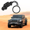 For Jeep Gladiator Car Keychain Key Chains Keyring Accessories Key Fob Emblem