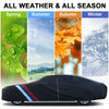 WinPower Outdoor Car Covers Waterproof Dust Scratch Protection 6 Layers Full Exterior Cover