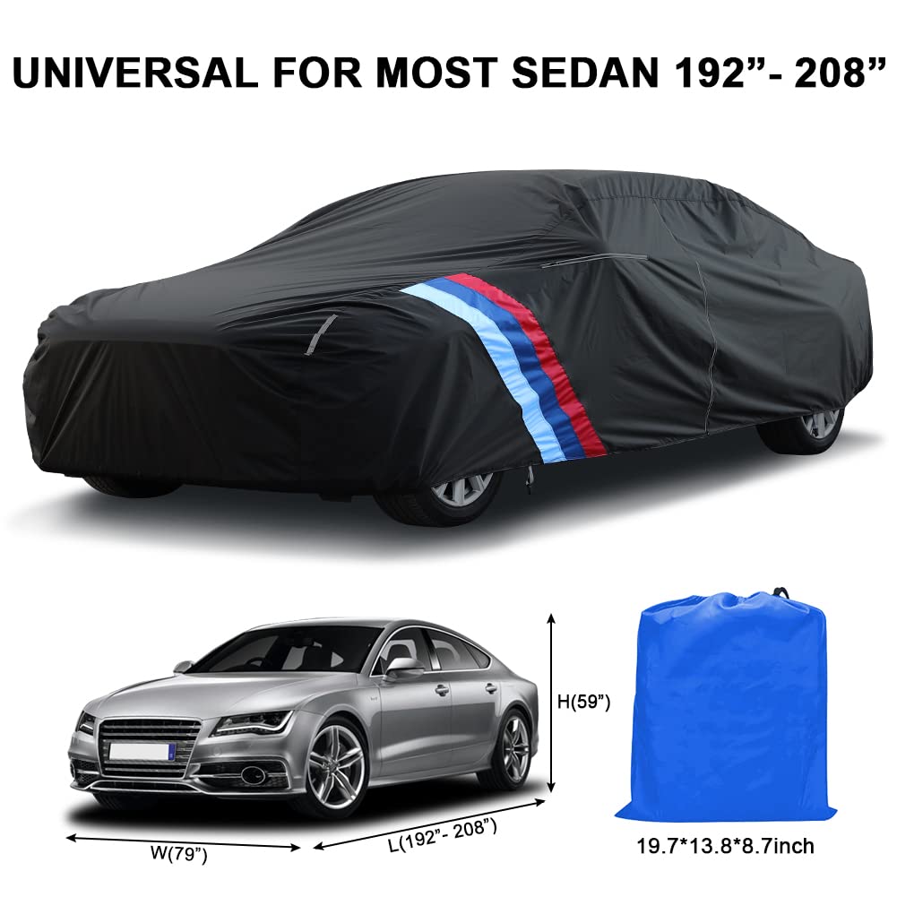 Audi TT 4 Layer Car Cover Fitted In Out door Water Proof Rain Snow Sun Dust