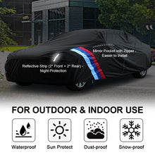 Fit for 192-208 inches Sedans Outdoor Waterproof Car Covers Dust Sun Protection Full Covers