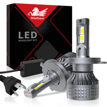 70W H4 9003 LED Headlight Bulbs 6500K White High Low Beam Headlamps | T9