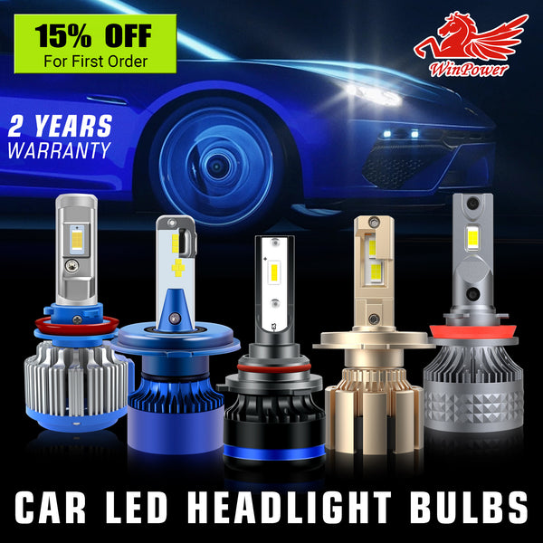 H8 LED Angel Eyes Lights Conversion Kit No CanBus Error 12W Headlight –  winpower