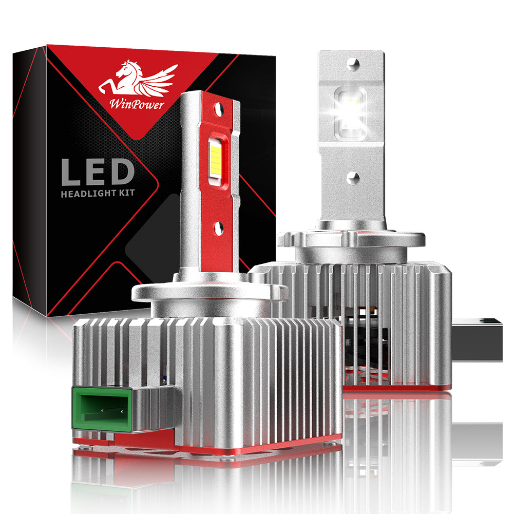 Winpower D3S D3R LED Headlights Bulbs 35W 6000K Xenon White HID Bulbs –  winpower