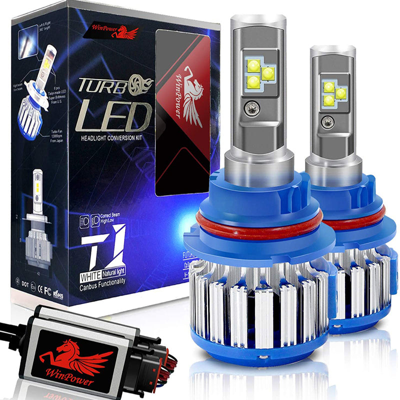 Winpower 9007 LED Headlights Bulbs 