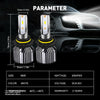50W 6000K T11 9005 Led Headlight Bulbs Kits with Canbus Super Bright