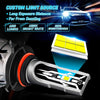 T14 6000k 9005/9006/9012 LED Headlights Bulbs Fog Light Bulbs, 2pcs ™