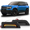 Amber LED Turn Signal Lights Side Marker for 2021 Ford Bronco Sport