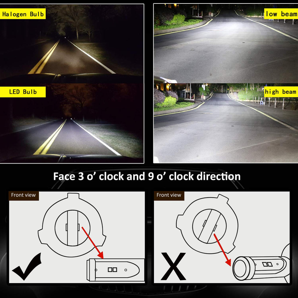 thumbnail interactive-video image 1 of Formula-J87 G8 LED Headlight Bulbs – 9012 HIR2, 100W Dual Beam, 10000K Blue (2 Pack) 1 of 3