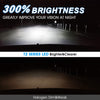 H4 9003 HB2 Upgraded LED Headlight Bulbs