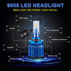6000K 9005/hb3 + 9006/hb4 Led Headlight Bulbs