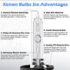 25W D8S Xenon HID Headlight Bulbs Replacement Lights Kits 4300K 6000K 8000K