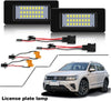 Error Free Rear LED Number Plate License Lights for Volkswagen Pa-ssat/Golf/Jetta/Polo/New Beetle/Tou-ran/Touareg