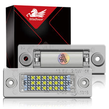 For Volkswagen Caddy Golf Jetta Passat Touran Skoda LED Number License Plate Lights Assembly Error Free